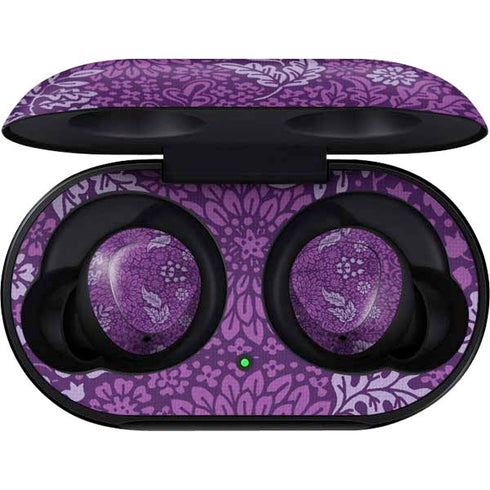 Radiant Orchid Floral Galaxy Buds Skin