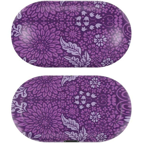 Radiant Orchid Floral Galaxy Buds Skin