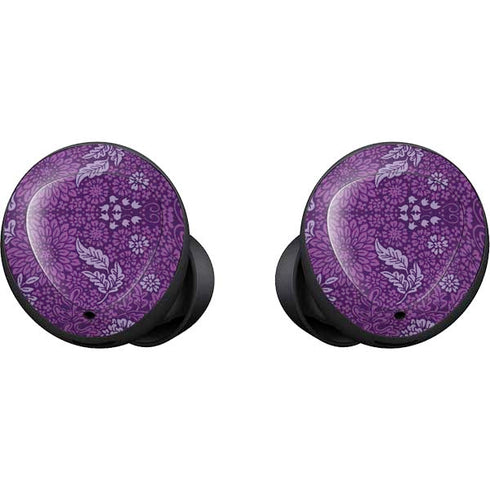 Radiant Orchid Floral Galaxy Buds Skin