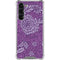Radiant Orchid Floral Galaxy S24 FE Clear Case