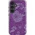 Radiant Orchid Floral Galaxy S25 Plus Impact Case