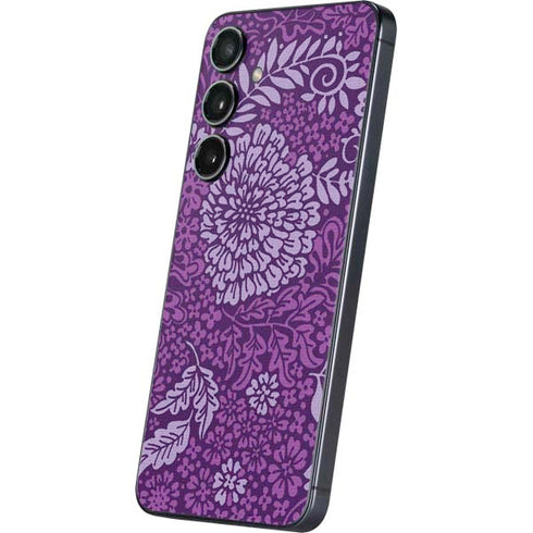 Radiant Orchid Floral Galaxy S24 Plus Skin