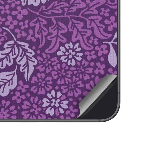 Radiant Orchid Floral Galaxy S24 Plus Skin