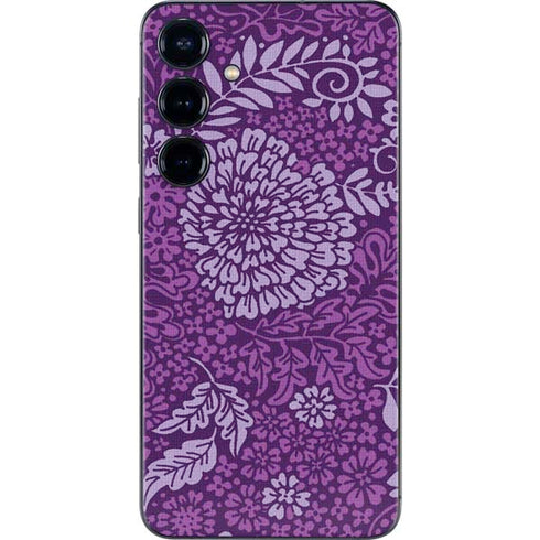 Radiant Orchid Floral Galaxy S24 Skin