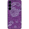 Radiant Orchid Floral Galaxy S24 Skin