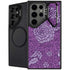 Radiant Orchid Floral Galaxy S25 Ultra Kickstand Case