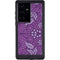 Radiant Orchid Floral Galaxy S24 Ultra Waterproof Case