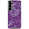 Radiant Orchid Floral Galaxy S26 Plus Clear Case