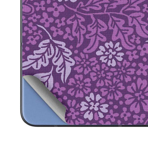 Radiant Orchid Floral Galaxy Z Fold5 5G Skin