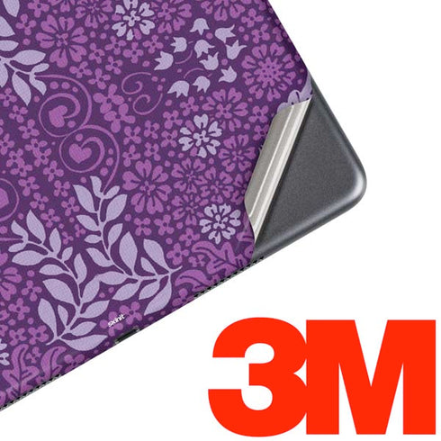 Radiant Orchid Floral iPad Skins