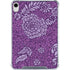 Radiant Orchid Floral iPad 11th Gen (2025) Clear Case