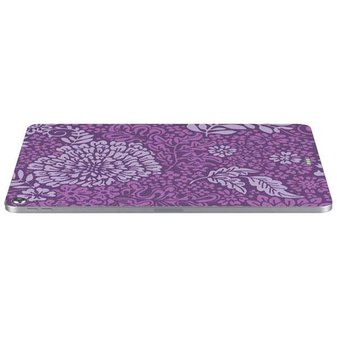 Radiant Orchid Floral Apple iPad Air Skin