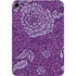 Radiant Orchid Floral Apple iPad Mini Skin