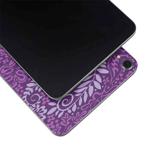 Radiant Orchid Floral Apple iPad Mini Skin