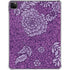Radiant Orchid Floral iPad Pro 11in (2024) Clear Case