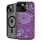 Radiant Orchid Floral iPhone 13 Kickstand Case