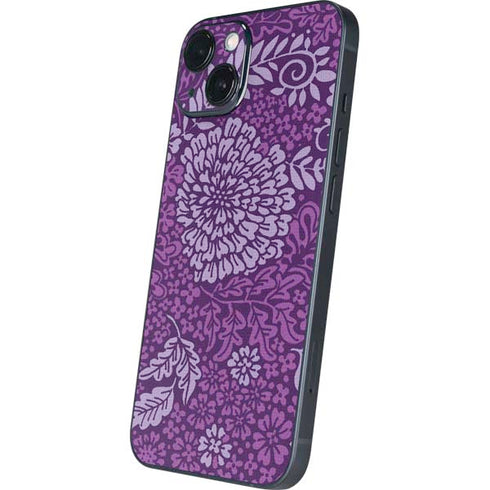Radiant Orchid Floral iPhone Skins