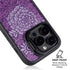 Radiant Orchid Floral iPhone 15 Pro Max Kickstand Case
