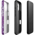 Radiant Orchid Floral iPhone 16 Impact Case