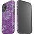 Radiant Orchid Floral iPhone 16 Impact Case