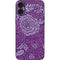 Radiant Orchid Floral iPhone 16 Plus Skin