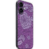 Radiant Orchid Floral iPhone 16 Plus Skin