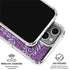 Radiant Orchid Floral iPhone 16 Pro Clear Case
