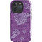 Radiant Orchid Floral iPhone 16 Pro Impact Case