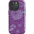Radiant Orchid Floral iPhone 16 Pro Magsafe Impact Case