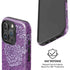 Radiant Orchid Floral iPhone 16 Pro Magsafe Impact Case