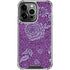 Radiant Orchid Floral iPhone 16 Pro Max Clear Case
