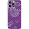 Radiant Orchid Floral iPhone 16 Pro Max Skin