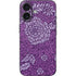 Radiant Orchid Floral iPhone 16 Skin