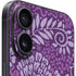 Radiant Orchid Floral iPhone 16 Skin