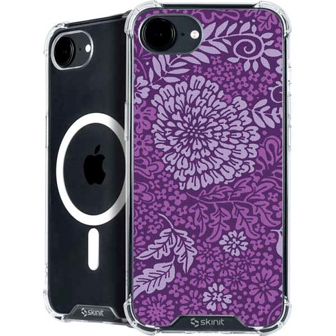 Radiant Orchid Floral iPhone 16e MagSafe Case