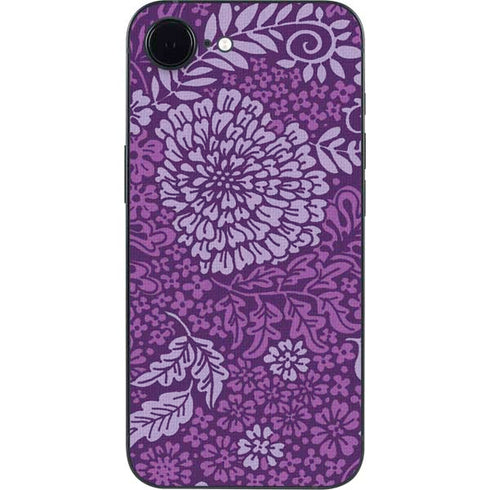 Radiant Orchid Floral iPhone 16e Skin