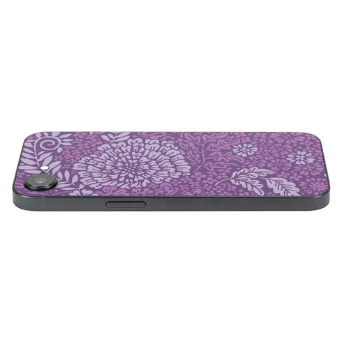 Radiant Orchid Floral iPhone 16e Skin