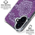 Radiant Orchid Floral iPhone 17 Clear Case