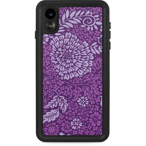 Radiant Orchid Floral iPhone Cases