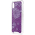 Radiant Orchid Floral iPhone XS Clear Case