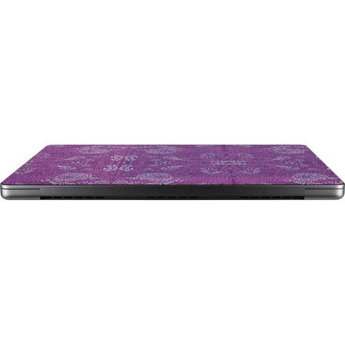 Radiant Orchid Floral Apple MacBook Pro 14-inch Skin