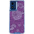 Radiant Orchid Floral Moto G 5G (2024) Clear Case