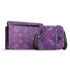 Radiant Orchid Floral Nintendo Skins