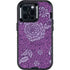Radiant Orchid Floral Otterbox Defender iPhone Skin