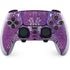 Radiant Orchid Floral PS5 DualSense Edge Pro Controller Skin