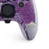 Radiant Orchid Floral PS5 DualSense Edge Pro Controller Skin