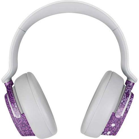 Radiant Orchid Floral Surface Headphones Skin
