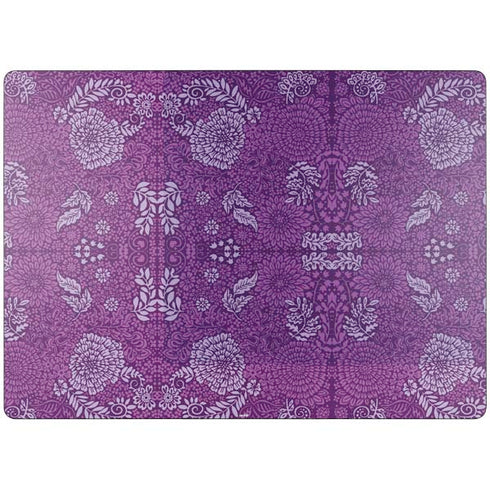 Radiant Orchid Floral Surface Laptop 7 13.8in Skin