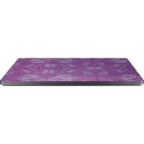 Radiant Orchid Floral Surface Laptop 7 13.8in Skin