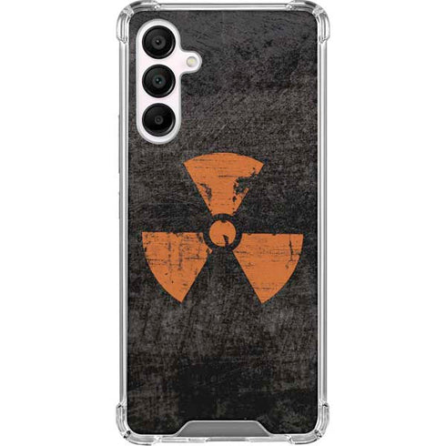Radioactivity Black Galaxy A16 5G Clear Case